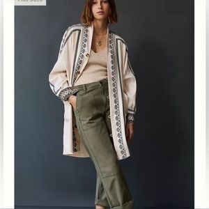 Avery Embroidered Kimono Jacket